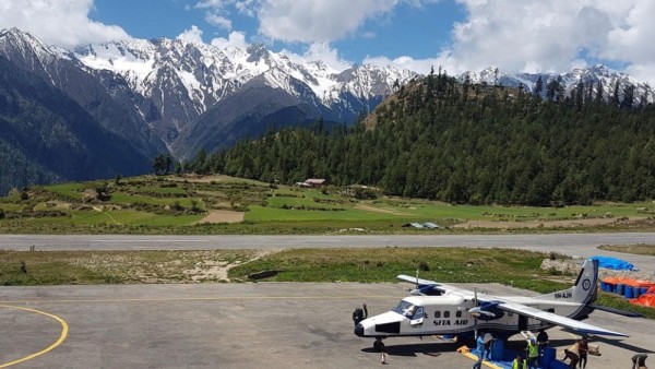 पाँच दिनपछि हुम्लामा हवाई उडान सञ्चालन
